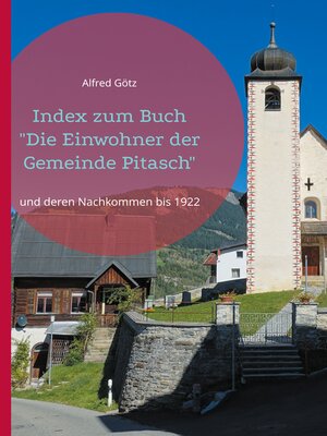 cover image of Index zum Buch "Die Einwohner der Gemeinde Pitasch"
